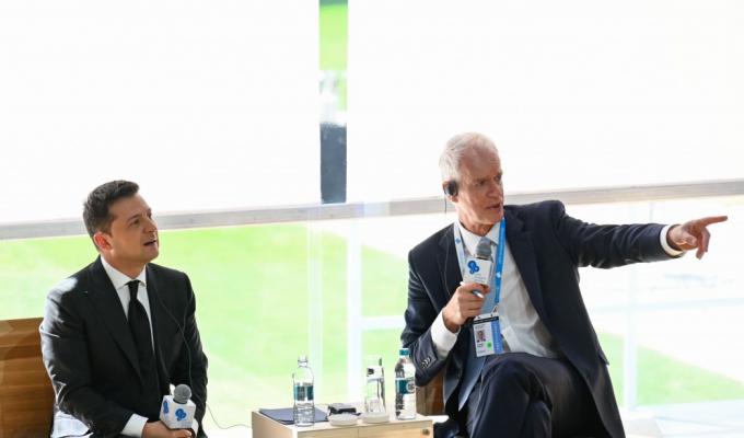 Україна готова до відкритої співпраці з іноземним бізнесом – Володимир Зеленський