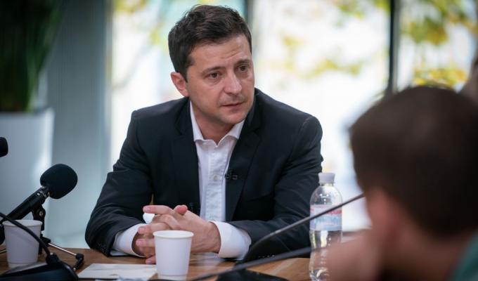 Володимир Зеленський: Моя місія – припинити війну на Донбасі