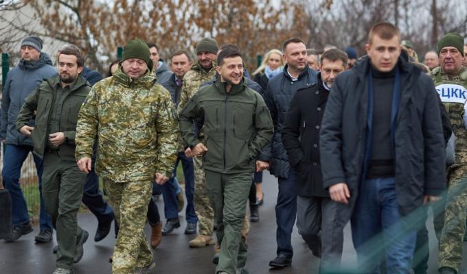 Президент відкрив міст у Станиці Луганській