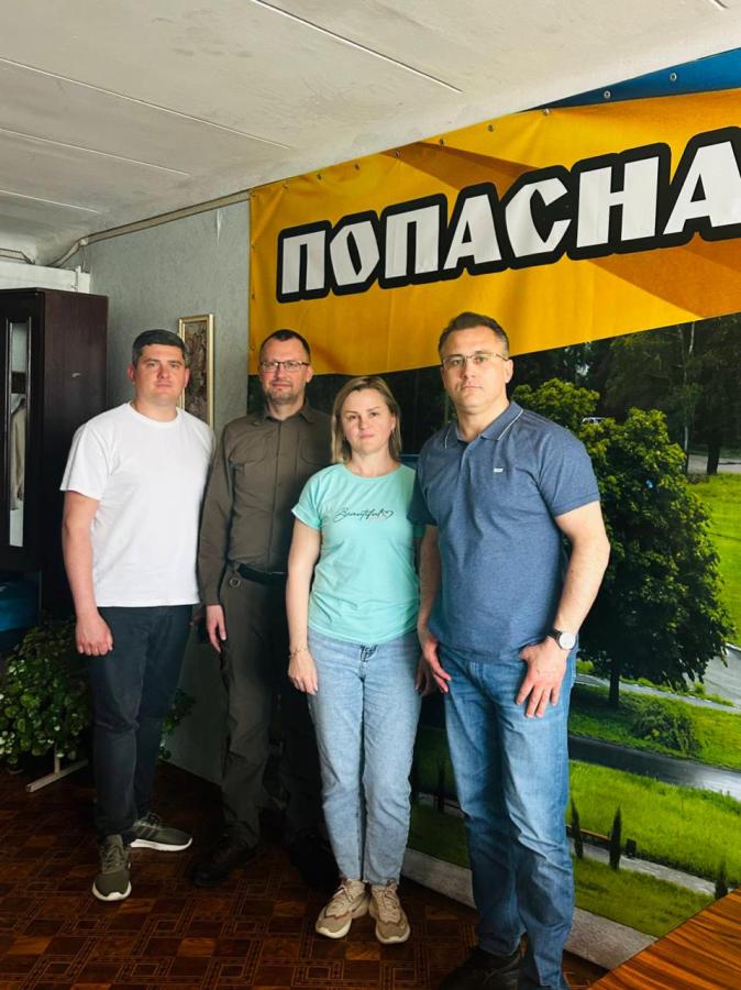 Взаємодію Попаснянської громади з ВПО у гумхабі в м. Самар перевірив Олексій Смирнов