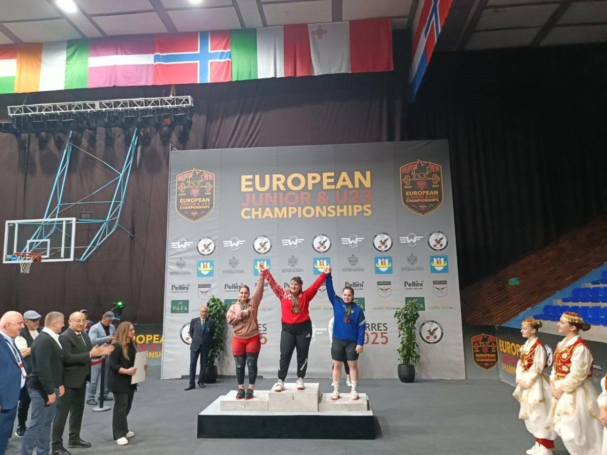 Бронзова нагорода та рекорд Європи – здобутки спортсменів з Луганщини на чемпіонаті континенту з важкої атлетики