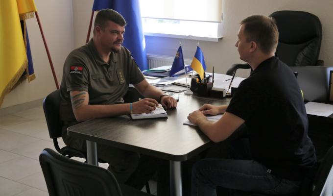 Артем Лисогор обговорив напрями співпраці із нещодавно призначеним представником Уповноваженого з прав людини у Донецькій та Луганській областях