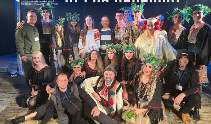 Луганський театр виступив на ювілейному фестивалі "Золотий Лев" у Львові