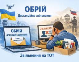 Дистанційне звільнення з роботи на ТОТ: розпочато бета-тестування послуги в Обрії