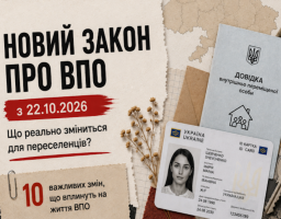 Нові правила для ВПО: що зміниться з 22 жовтня та чи можна втратити статус і виплати