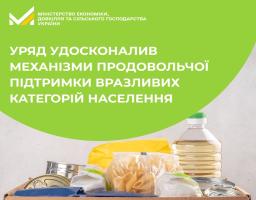 Продовольча підтримка держави для вразливих категорій населення