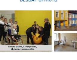 Безбар’єрність у школах не повинна закінчуватися пандусами