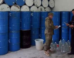 Виявлено підпільне виробництво алкогольних напоїв у Біловодському районі 