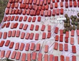 На Луганщині СБУ виявила схрон з 36 кг тротилу 