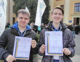 Учні Луганщини взяли участь у ІІІ етапі Всеукраїнського конкурсу- захисту Малої академії наук України