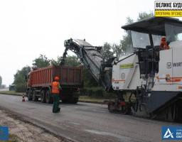 Близько 300 жителів Луганщини знайшли роботу під час «Великого будівництва» доріг