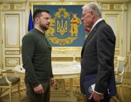 Президент України зустрівся зі спеціальним представником Президента США Кітом Келлогом