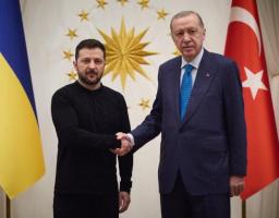 Безпекові гарантії, звільнення полонених і продовольча безпека: Володимир Зеленський зустрівся з Реджепом Таїпом Ердоганом