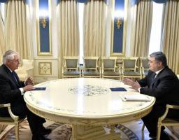 Забезпечення територіальної цілісності і припинення незаконної анексії Криму є твердою умовою для зняття санкцій з Росії – зустріч  Президента України про з Державним секретарем США