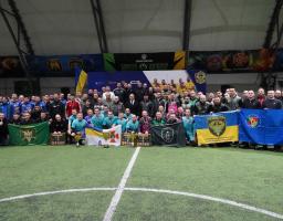 У Києві відбувся футбольний турнір з нагоди Дня Гідності та Свободи, ініційований Луганським прикордонним загоном