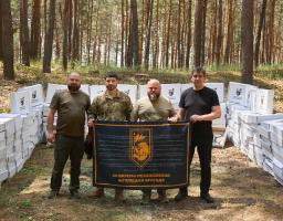 Олексій Харченко передав 60-й ОМБр БПЛА «Генерал Черешня». Від початку року підрозділ отримав допомоги на майже 45,0 млн грн 