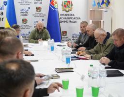 Майже 68,3 млн грн затвердила Рада оборони Луганської області для підтримки Сил оборони