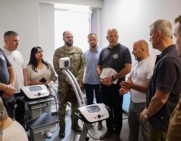Рубіжанському Центру відновного лікування, що базується в Харкові, передали нове обладнання