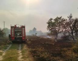 Оперативна інформація щодо ліквідації пожежі у двох районах Луганщини