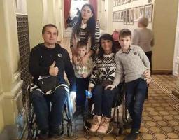 Діти зі Сходу України відвідали Різдвяний вертеп-2020