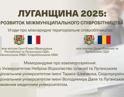 Луганщина у міжнародній взаємодії: підсумки співпраці, конкретні результати та плани на 2026 рік