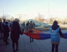 На Луганщині молодь об’єдналася, щоб сказати «ні» насильству