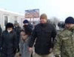 На «нулі» пішохідного переходу у Станиці Луганській встановлять додатковий пункт обігріву