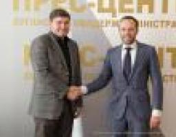 Заступник голови Луганської облдержадміністрації Юрій Клименко зустрівся з першим Секретарем Посольства Королівства Нідерландів в Україні Адріаном Ферсласуом