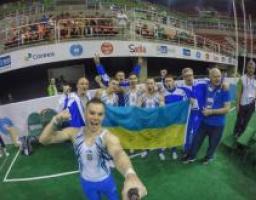 Чоловіча збірна України зі спортивної гімнастики здобула командну ліцензію на Олімпіаду в Ріо-де-Жанейро
