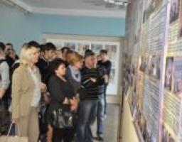 У Сєвєродонецьку побувала пересувна виставки «Історія війни за незалежність. Донбас»