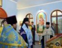 На шахті «Комсомольська» відкрили каплицю Божої Матері Заслонніци