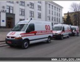 Вперше за останні три роки Брянка отримала 3 нових спеціалізованих автомобіля швидкої медичної допомоги