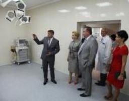 Раїса Богатирьова відзначила високу готовність до введення в експлуатацію Луганського обласного перинатального центру