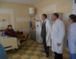Відбувся візит Немірського Ю.Г. до кардіоневрологічного відділення Старобільської центральної районної лікарні
