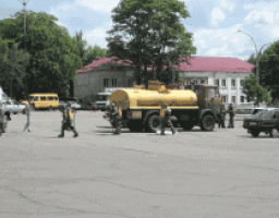 В місті Антрациті пройшло тренування органів управління та сил цивільного захисту