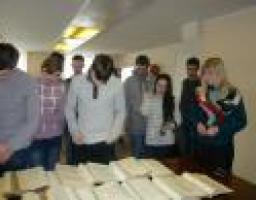 У приміщенні Держархіву Луганської області проведено «Урок мужності»