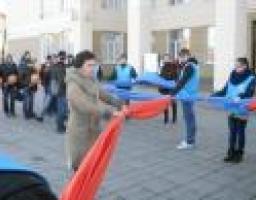 На Луганщині відбулася молодіжна соціальна акція «Єднаймося проти насильства»