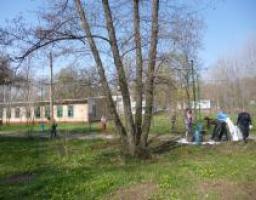 Працівники соціальної сфери взяли участь у аккції  "За чисте довкілля"