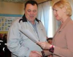 Елеонора Поліщук вручила подяки та грамоти учасникам ліквідації наслідків аварії на ЧАЕС