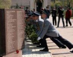 Біля пам’ятного знака "Чорнобильський Лелека" відбувся мітинг-реквієм