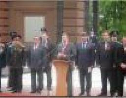 Валерий Голенко: «Мемориальный комплекс «Борцам революции» стал памятником «луганскому характеру», символом упорства и несгибаемости наших земляков в борьбе за свое будущее и независимость своей страны и родного края»