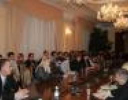 В облдержадміністрації відбувся «Діалог у темряві»