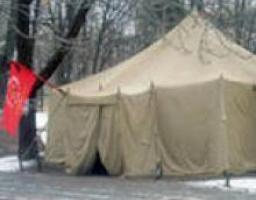 Чорнобильці Луганщини призупинили акцію протесту та згорнули намет у парку біля облдержадміністрації