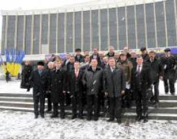 Делегація області взяла участь в урочистих заходах до Дня Соборності та Свободи України