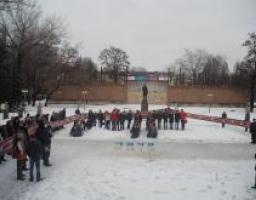 Молодіжними флеш-мобами розпочато акцію «Молода гвардія: покоління NEXT» на Луганщині