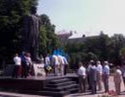 На Луганщині відбулися заходи, присвячені 22-й річниці прийняття Декларації про державний суверенітет України