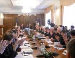 Відбулося перше засідання нового складу громадської ради при облдержадміністрації