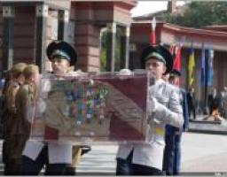 "Урок мужества" под открытым небом – к 70-й годовщине освобождения Луганщины от фашистских захватчиков