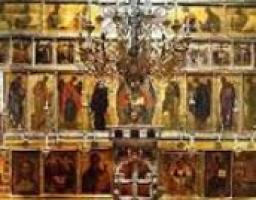 Виставка "Старий іконостас церкви села Калинове Попаснянського району Луганської області"