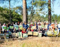 Відбувся обласний пленер «Мальовнича Луганщина»